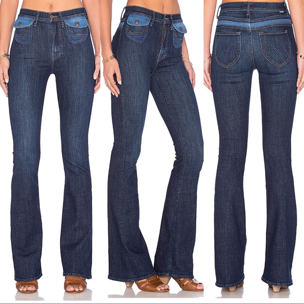 Mother Freebird Flare Jeans
